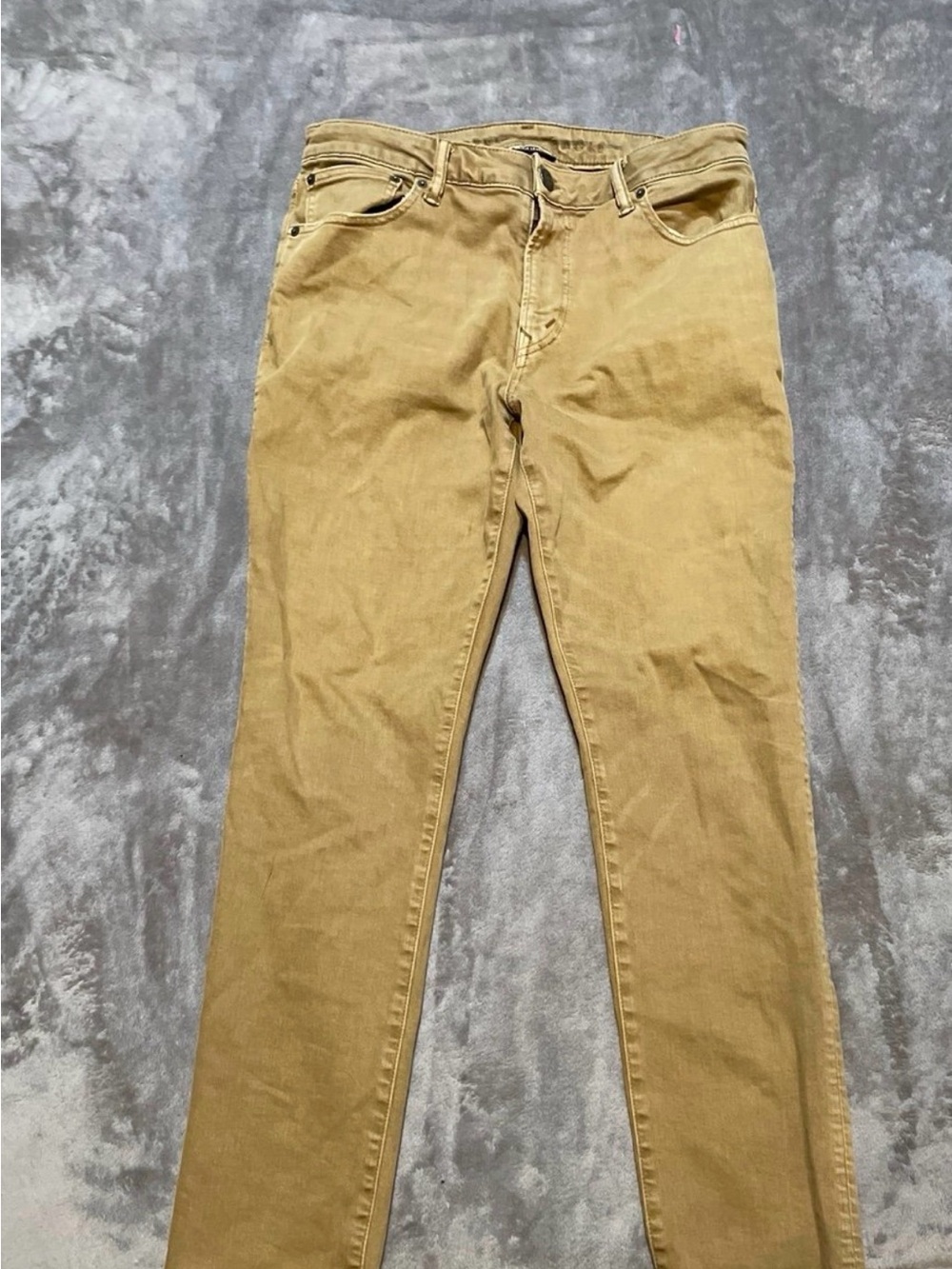 American Eagle Outfitters Straight Jeans in Tan